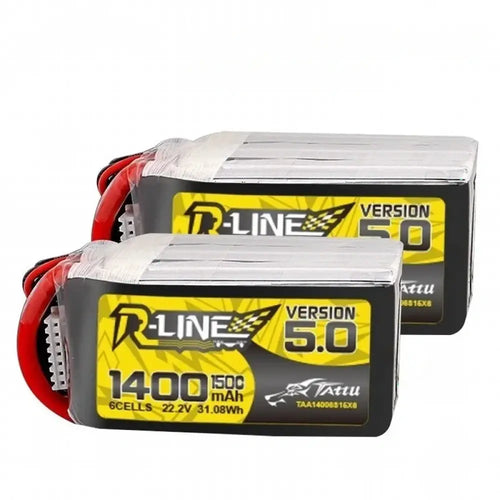 1 pièces TATTU-R-LINE 5.0 850/1050/1200/1300/1400/1550mAh 150C LiPo batterie pour hélicoptère RC quadrirotor FPV pièces