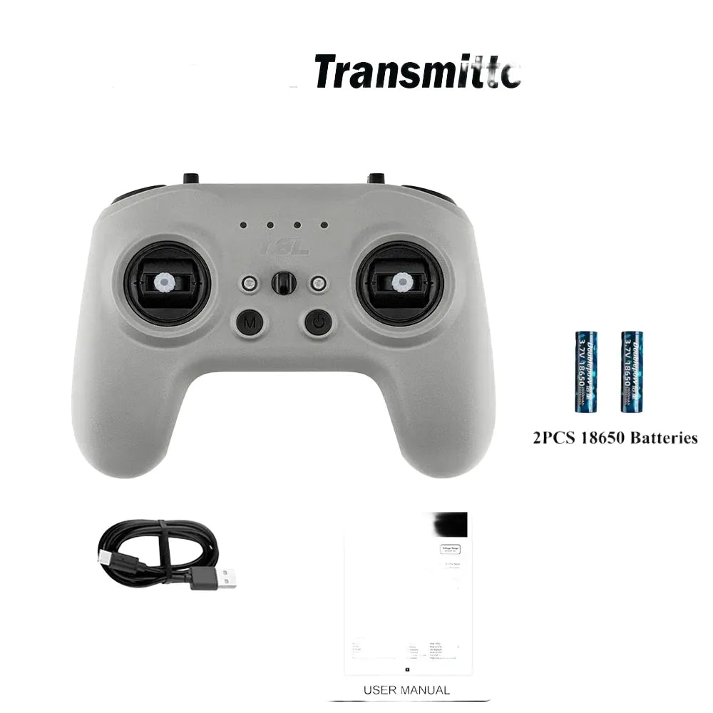 Radiocommande RadioMaster T8L ExpressLRS 2.4GHz 10CH avec transmetteur X5 Hall Gimbal, radiocommande compacte pour drone FPV