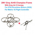 BETAFPV Air65 Champion Brushless Bwhoop Frame 2.2g Ultralight 65mm avec Canopy AirII pour Drone FPV Betafpv Air 65