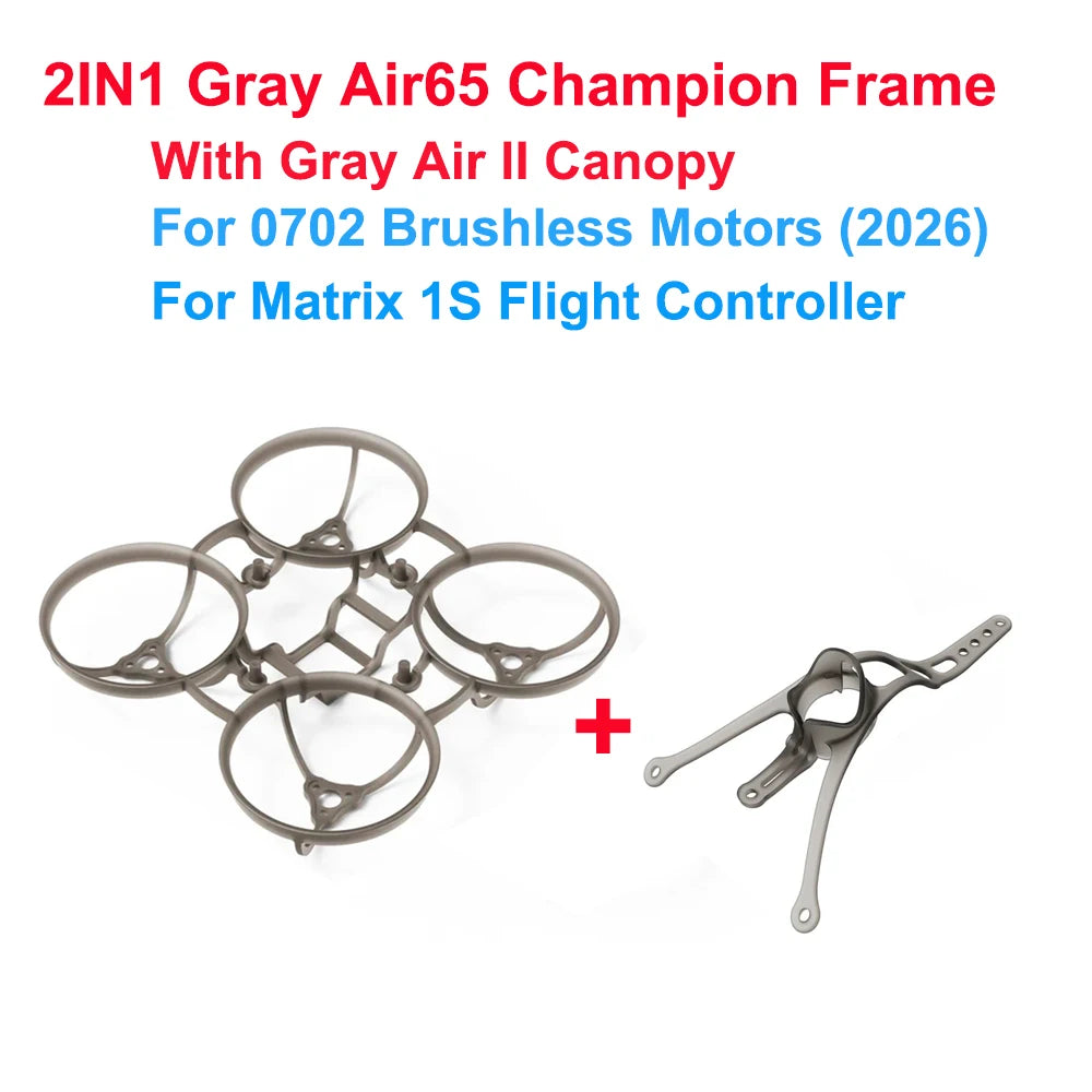 BETAFPV Air65 Champion Brushless Whoop Frame 2.2g Ultralight 65mm with AirII Canopy for Betafpv Air 65 Champion FPV Drone