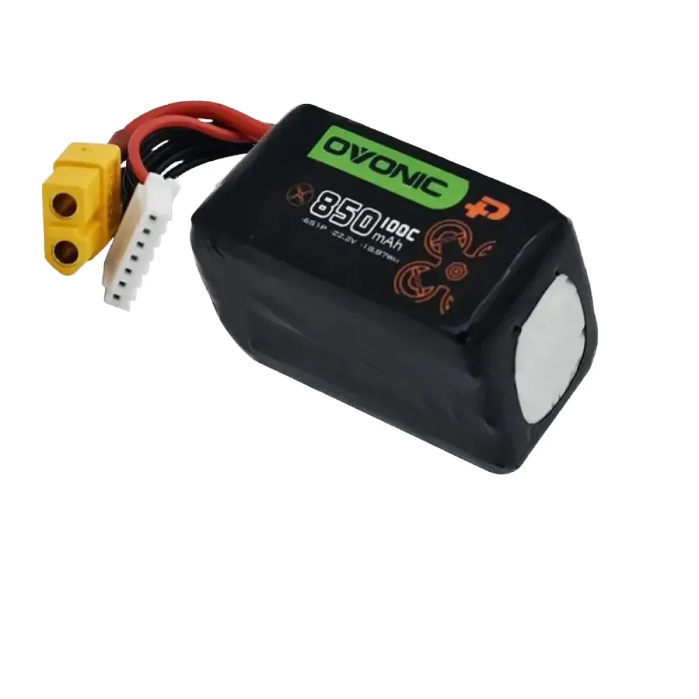2 batteries Lipo OVONIC 4S 6S 850mAh 1050mAh 1300mAh 1550mAh pour avion RC FPV quadricoptère hélicoptère pièces de drone