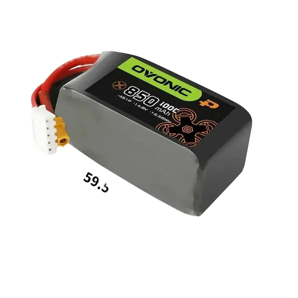 2 batteries Lipo OVONIC 4S 6S 850mAh 1050mAh 1300mAh 1550mAh pour avion RC FPV quadricoptère hélicoptère pièces de drone