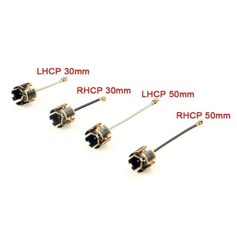 Happymodel 5.8G Crown LDS RHCP/LHCP Antenna for Micro FPV Whoops, for long-range FPV racing drone, RC airplane