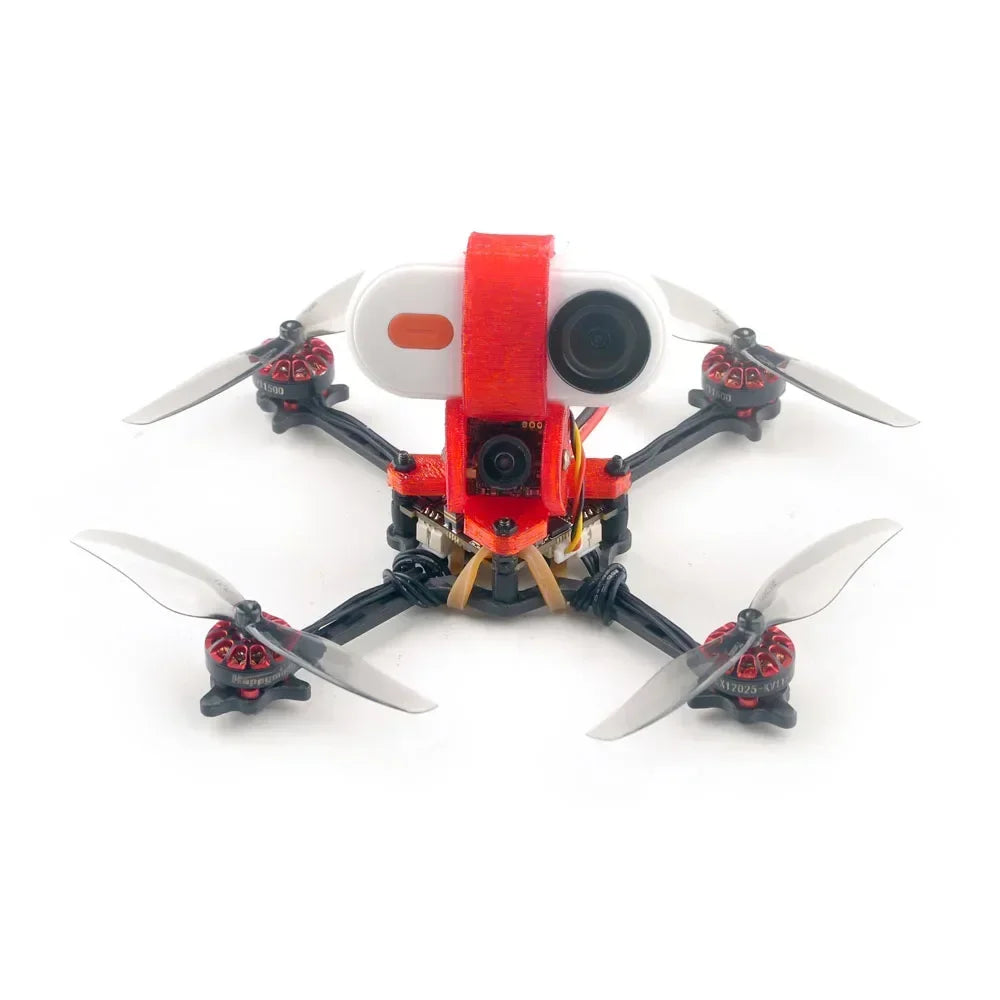 HappyModel Crux3 1S ELRS 3-inch FPV Toothpick Drone F4 Built-in 2G4 SPI ELRS 2.4G Caddx Ant EX1202.5 KV11500 Quadcopter