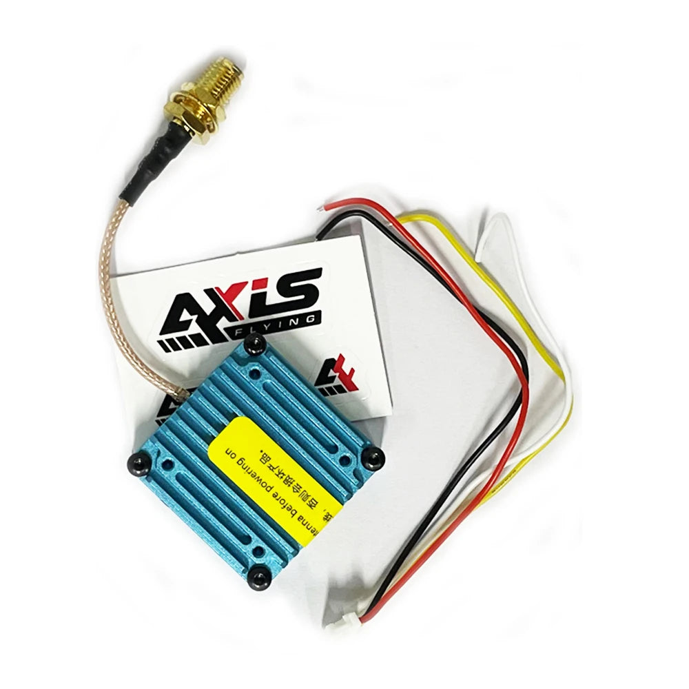 Axisflying VTX 5.8G 1.6W Analog Image Transmission, Long Range VTX for 5/7/10 inch RC Long Range Freestyle FPV Drone