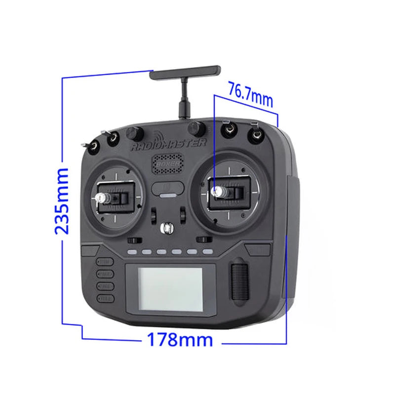 Radiomaster BOXER – Radio Controller Hall Gimbals ELRS/4-in-1/CC2500 Transmitter, Remote Control, Supports EDGETX RC FPV, Drone, 2024
