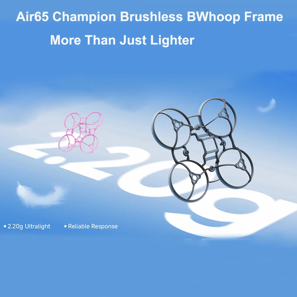 BETAFPV Air65 Champion Brushless Whoop Frame 2.2g Ultralight 65mm with AirII Canopy for Betafpv Air 65 Champion FPV Drone