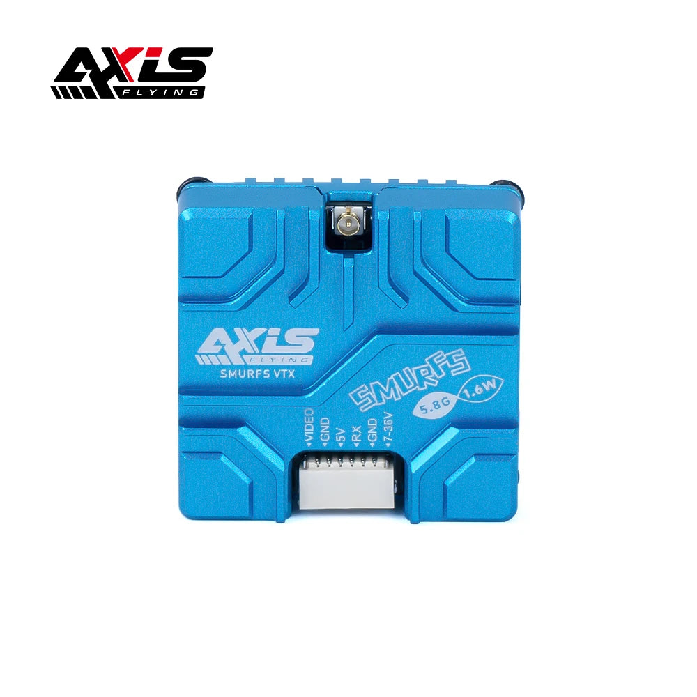 Axisflying VTX 5.8G 1.6W Analog Image Transmission, Long Range VTX for 5/7/10 inch RC Long Range Freestyle FPV Drone