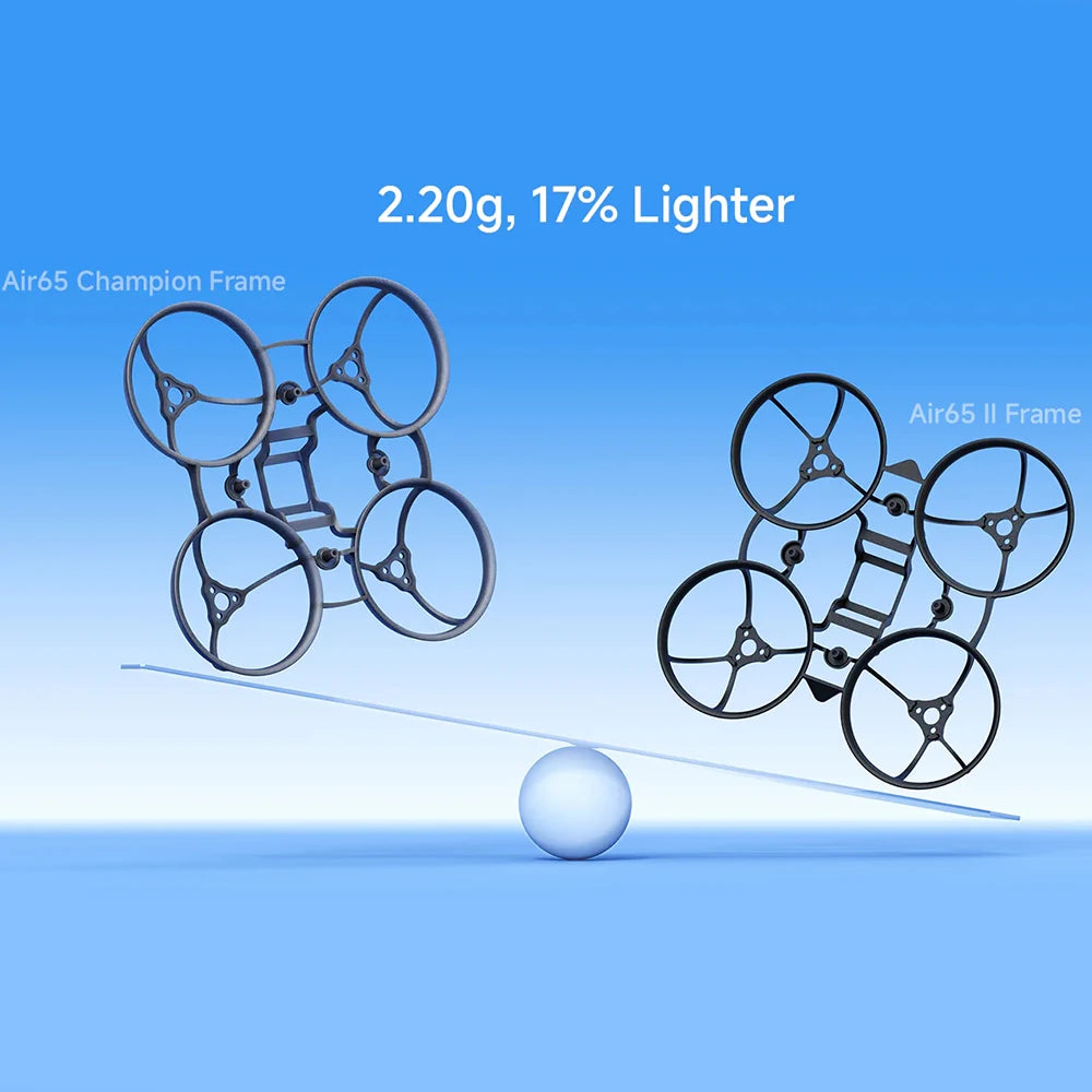 BETAFPV Air65 Champion Brushless Whoop Frame 2.2g Ultralight 65mm with AirII Canopy for Betafpv Air 65 Champion FPV Drone