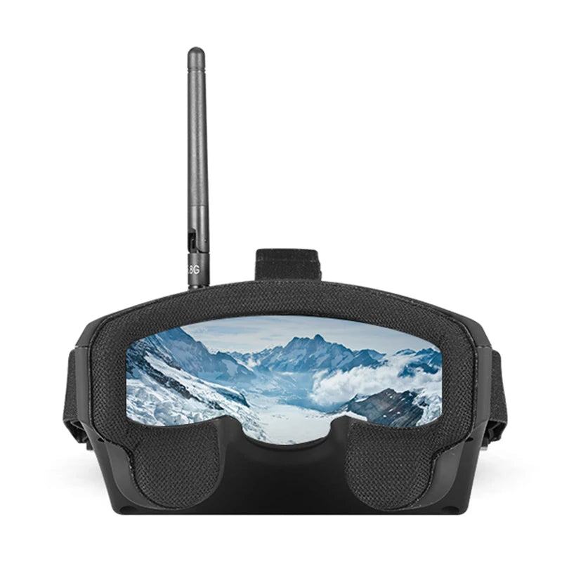 Eachine EV800 FPV Video Goggles, 5-inch 800x480 Screen, for Virtual Reality, Raceband, with Antenna, 5.8G 40CH