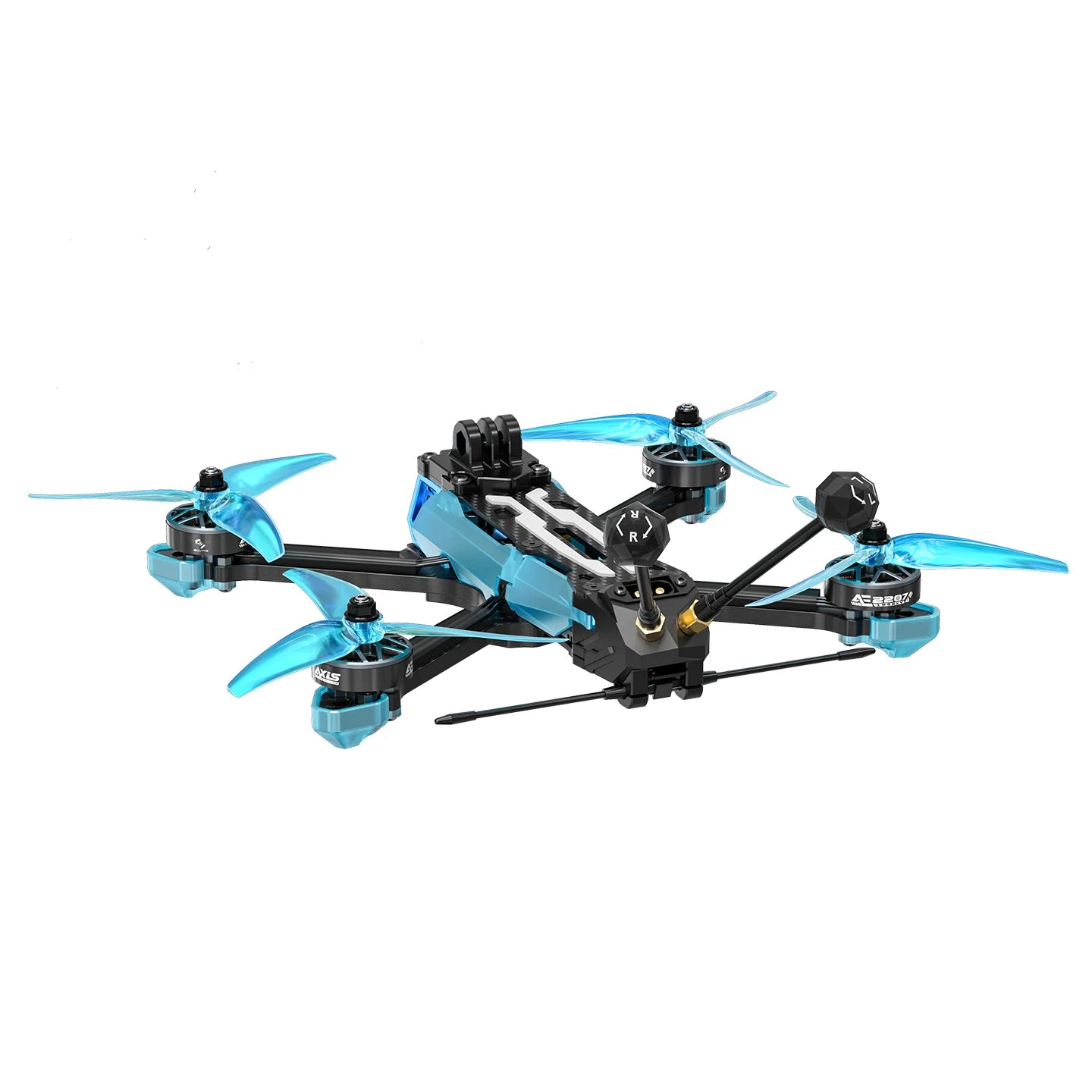 Axisflying Manta 5 SE V2 Squashed X Digital System H743 FC O4 Pro/Lite, AE2207 V2 1960KV 6S Motor for 5 inch FPV RC Drone