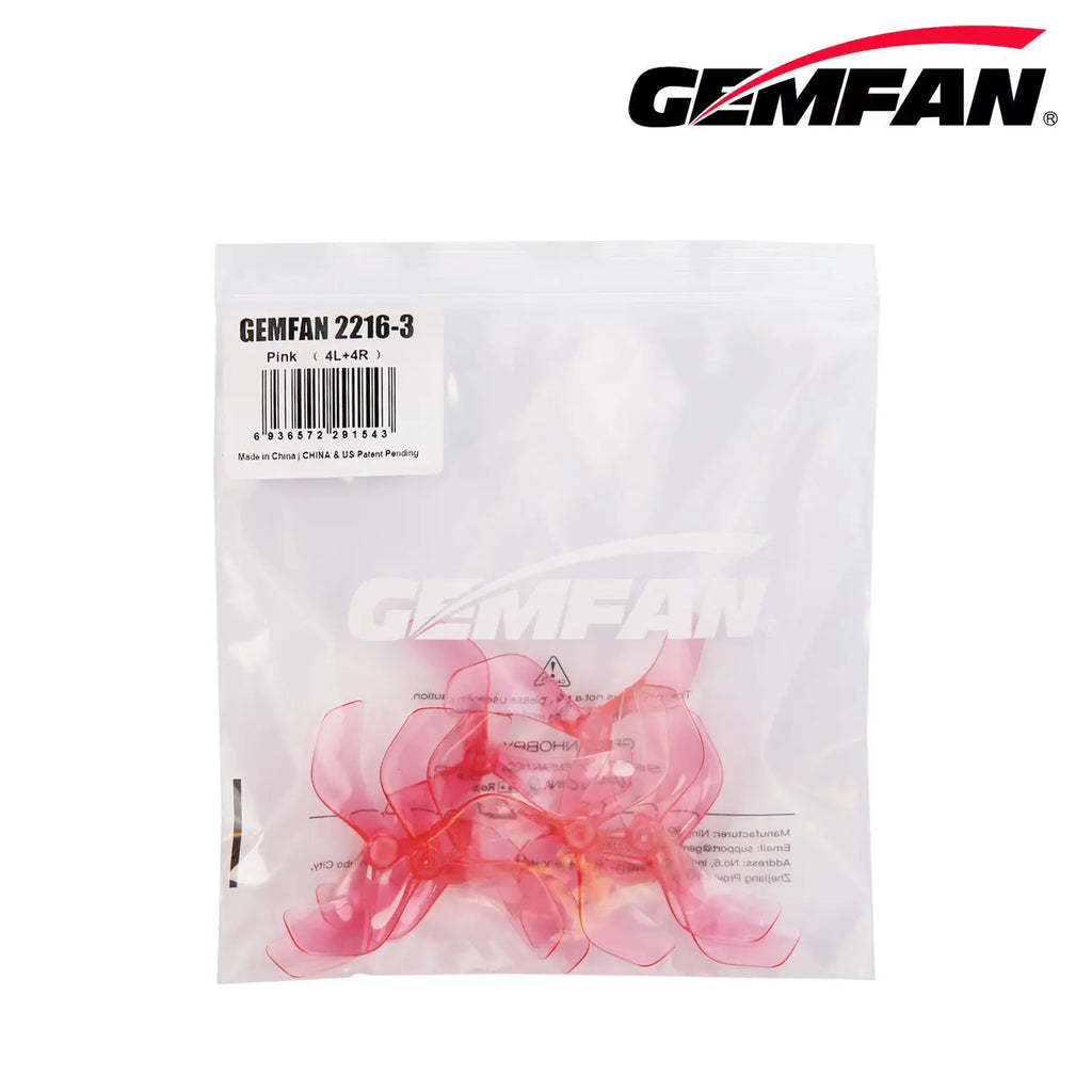 Gemfan 2216 Mini Blade Racing 2-inch 3-blade Propeller for FPV Racing Drones O3/O4 Air Unit