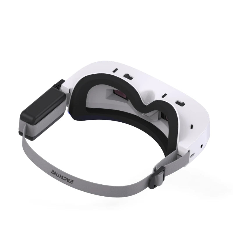 Eachine EV100 720*540 5.8G 72CH FPV Goggles with Dual Antenna Fan 18650 Battery Case for RC Drone