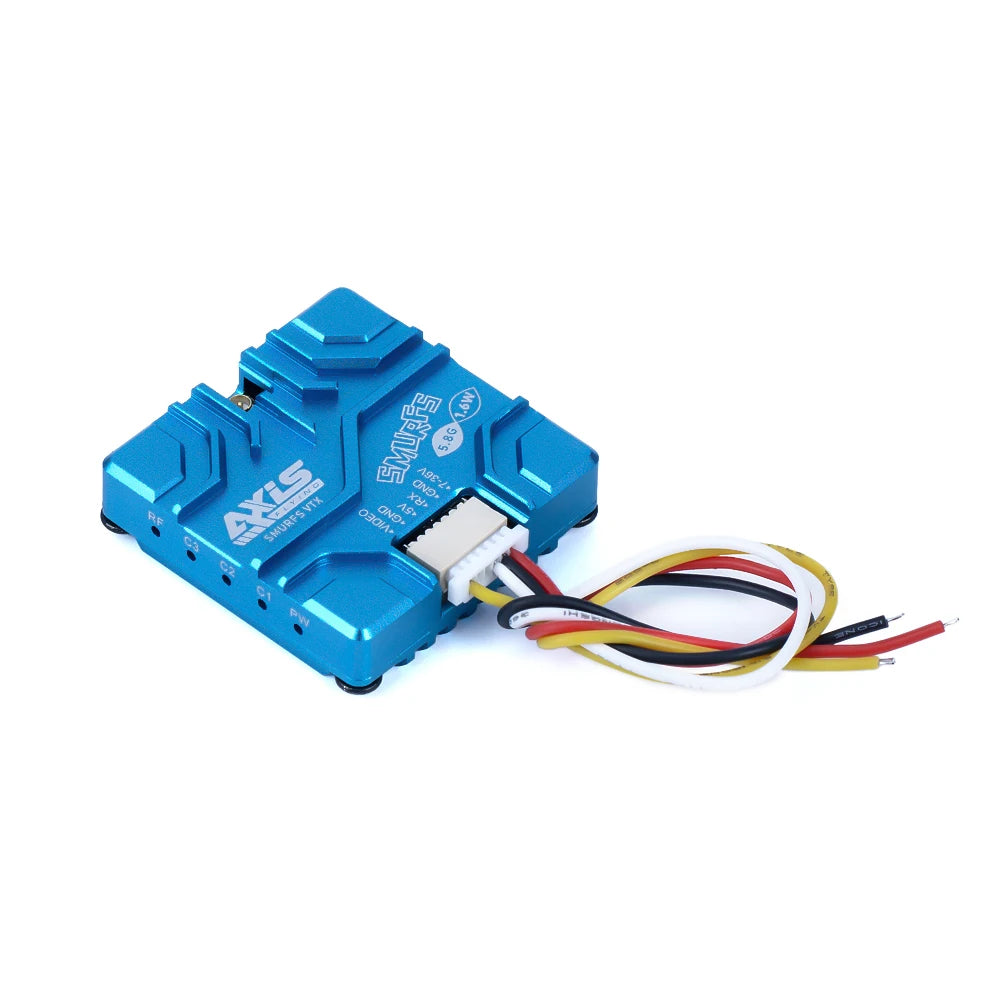 Axisflying VTX 5.8G 1.6W Analog Image Transmission, Long Range VTX for 5/7/10 inch RC Long Range Freestyle FPV Drone