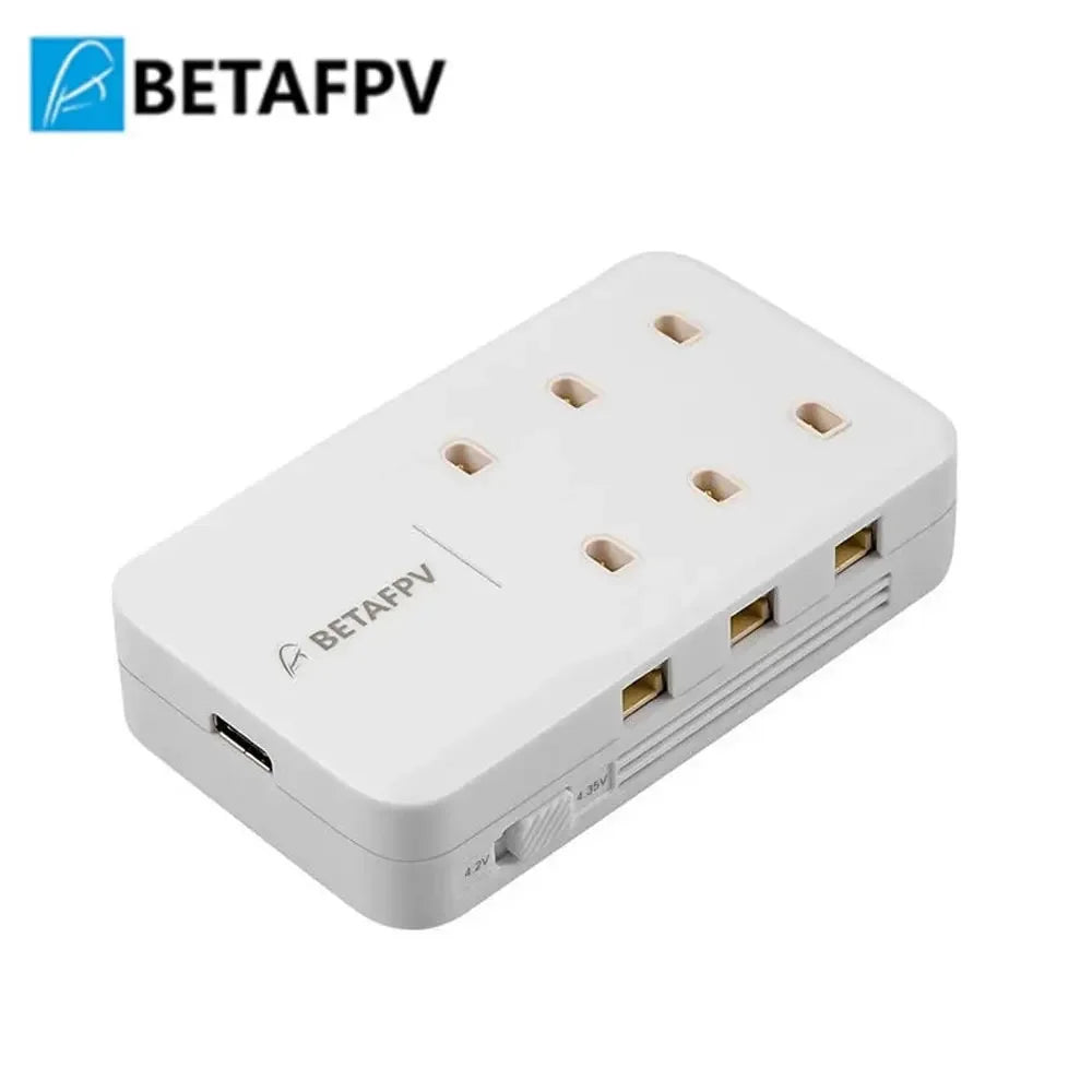 BETAFPV 6 Ports 1S Lipo Battery Charger Type-C Charger BT2.0 and PH2.0 FPV Cetus Racing Drone Accessories