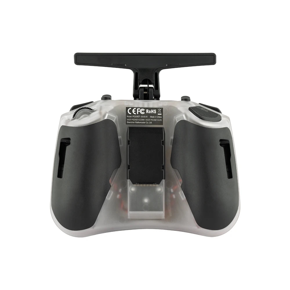 Radiomaster Pocket 2.4G Hall Gimbal ELRS/CC2500 openTX Transmitter Compact Portable Remote Control with Detachable M2 Joystick for FPV Drone