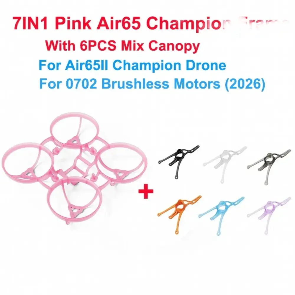 BETAFPV Air65 Champion Brushless Bwhoop Frame 2.2g Ultralight 65mm avec Canopy AirII pour Drone FPV Betafpv Air 65
