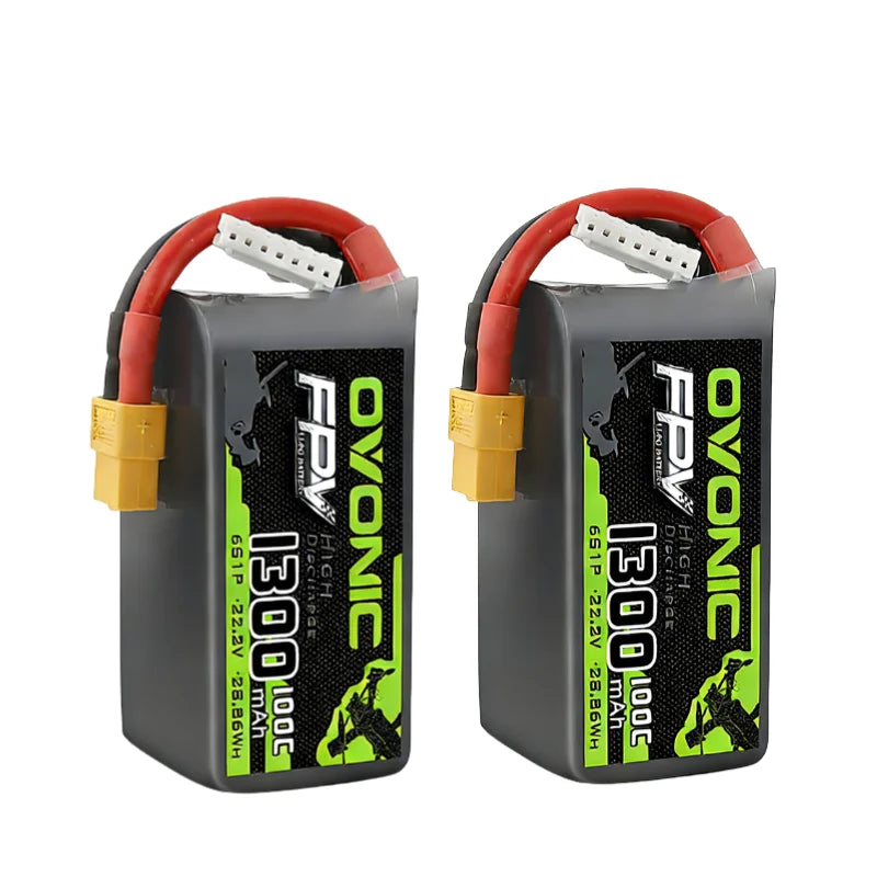HOT OVONIC Lipo Battery 650/850/1000/1300/1550/2200mAh 100/80/35C 3S/4S/6S for RC Helicopter, Quadcopter, FPV Racing Drone