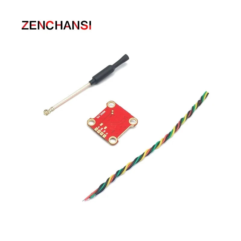 SLONWAKE 5.8G 48CH 007 400mW Adjustable Power MINI VTX CVBS Analog Signal Transmitter for RC FPV Racing Drone