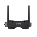 Eachine EV100 720*540 5.8G 72CH FPV Goggles with Dual Antenna Fan 18650 Battery Case for RC Drone