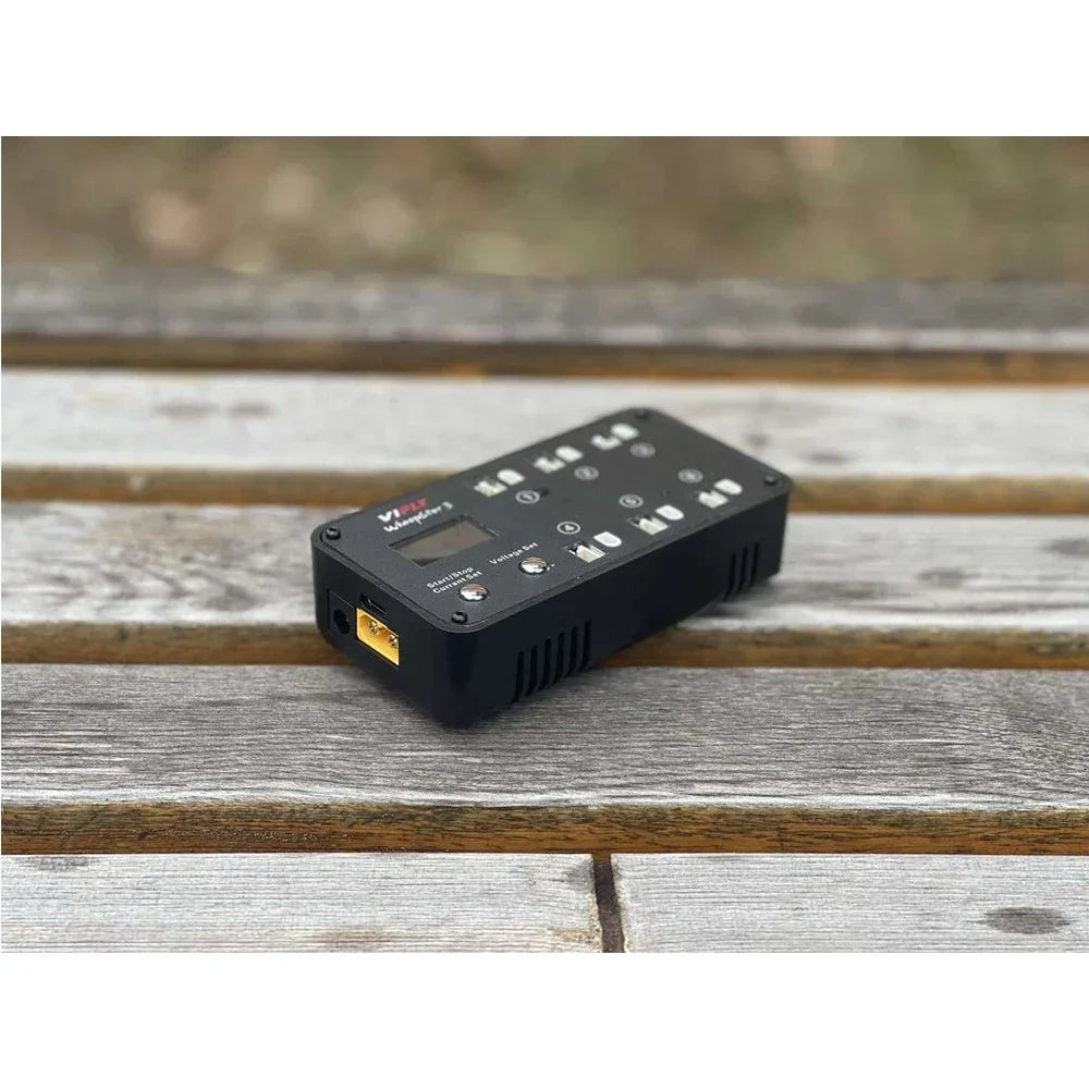 New VIFLY WhoopStor 3 V3 6-Port 1S LIPO Battery Charger Discharger Storage Function for FPV Tinywhoop 4.2V 4.35V BT2.0 PH2.0