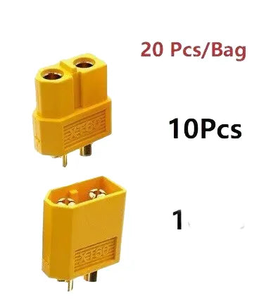 XT60 XT-60 Male Female Bullet Connectors Plugs for RC Lipo Battery Quadcopter Multicopter for Airplane Accessories Parts