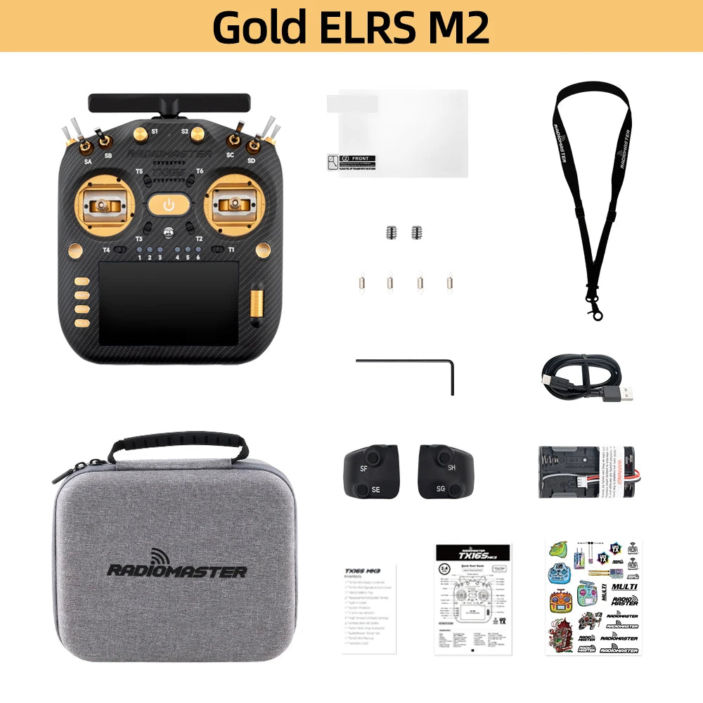 RadioMaster TX16S MK3 MAX 2.4G/900M 16CH ELRS Radio Controller in stock for FPV Quadcopter Drone