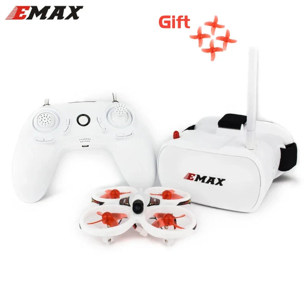 Emax EZ Pilot FPV Racing Drone Kit, 5.8G, Kids Toys, with Camera, Goggles, 2~3S RTF, Easy to Fly, for Beginners, Official Gift