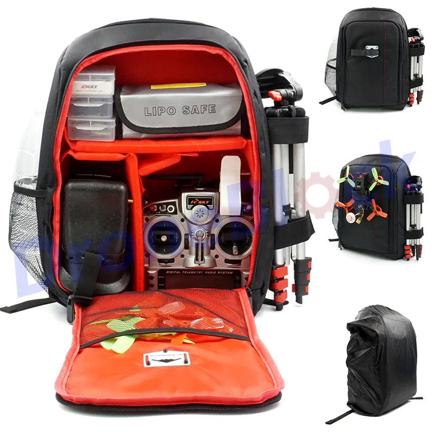 FPV Racing Drone Quadcopter Backpack Carrying Bag Outdoor Tool for Multirotor RC Fixed Wing Comparable with Betaflight