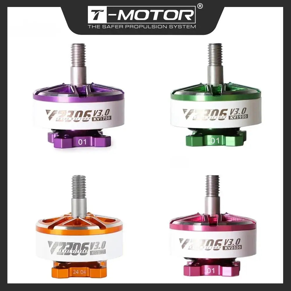 T-MOTOR HOBBY T-HOBBY Drones Velox V2306 V3 Brushless Motor Racing Freestyle Drones Brushless Motor for FPV Racing Freestyle