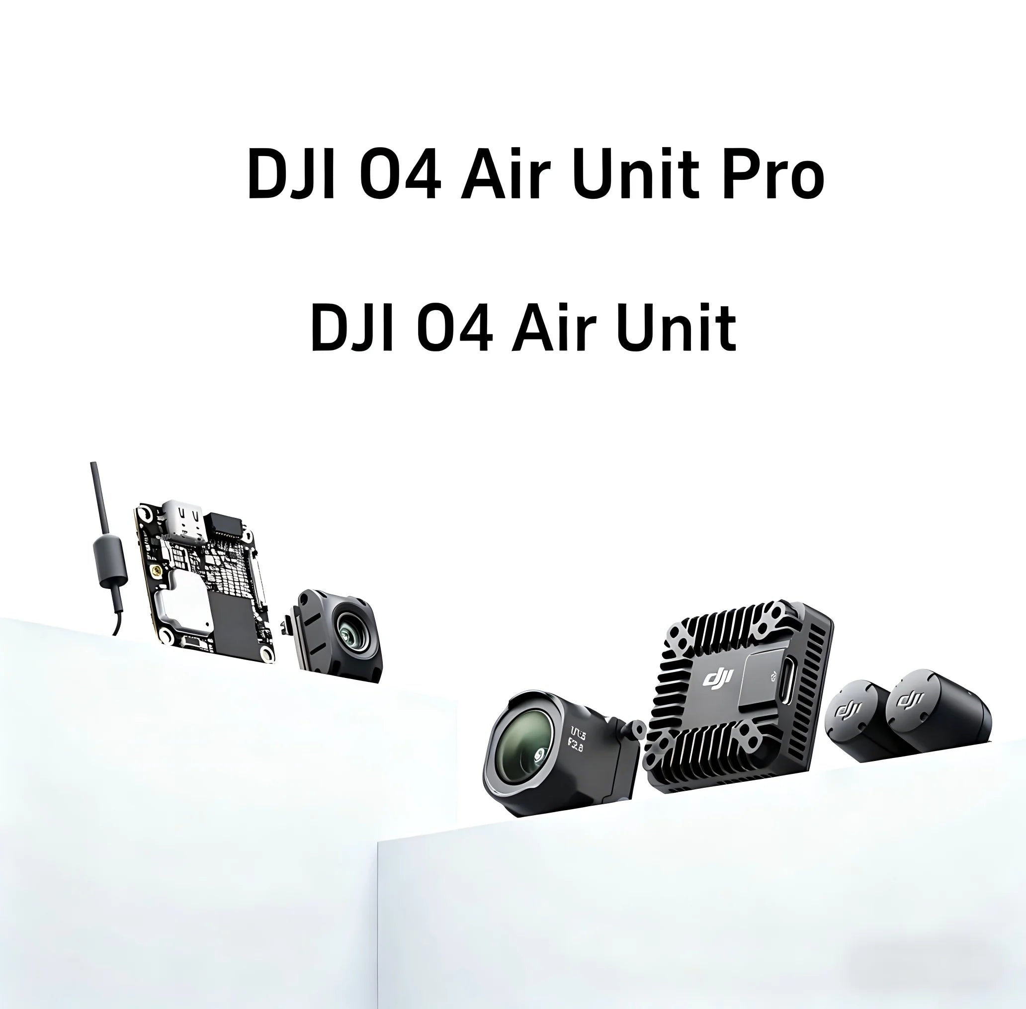 DJI O4 Air Unit / Pro FPV VTX, 4K/120fps HD Camera, Low-Latency Long-Range Digital Video Transmission for FPV Drone