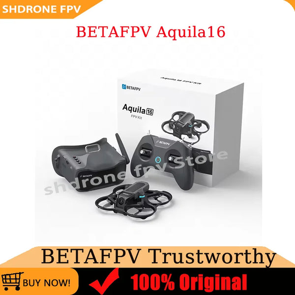 BETAFPV Aquila16 FPV Kit/Brushless Quadcopter only with Aquila16 V1.0 Flight Controller and ELRS 2.4G Version 3.0 Receiver