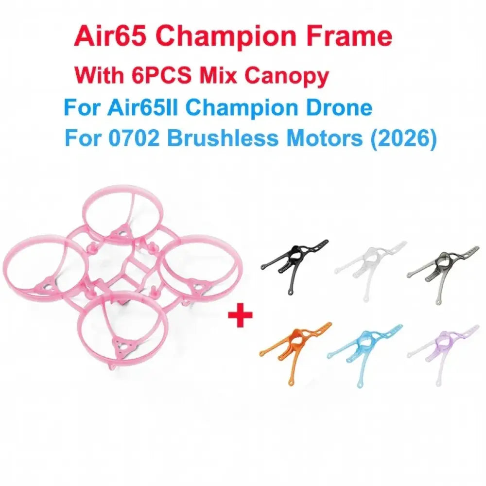 BETAFPV Air65 Champion Brushless Bwhoop Frame 2.2g Ultralight 65mm avec Canopy AirII pour Drone FPV Betafpv Air 65