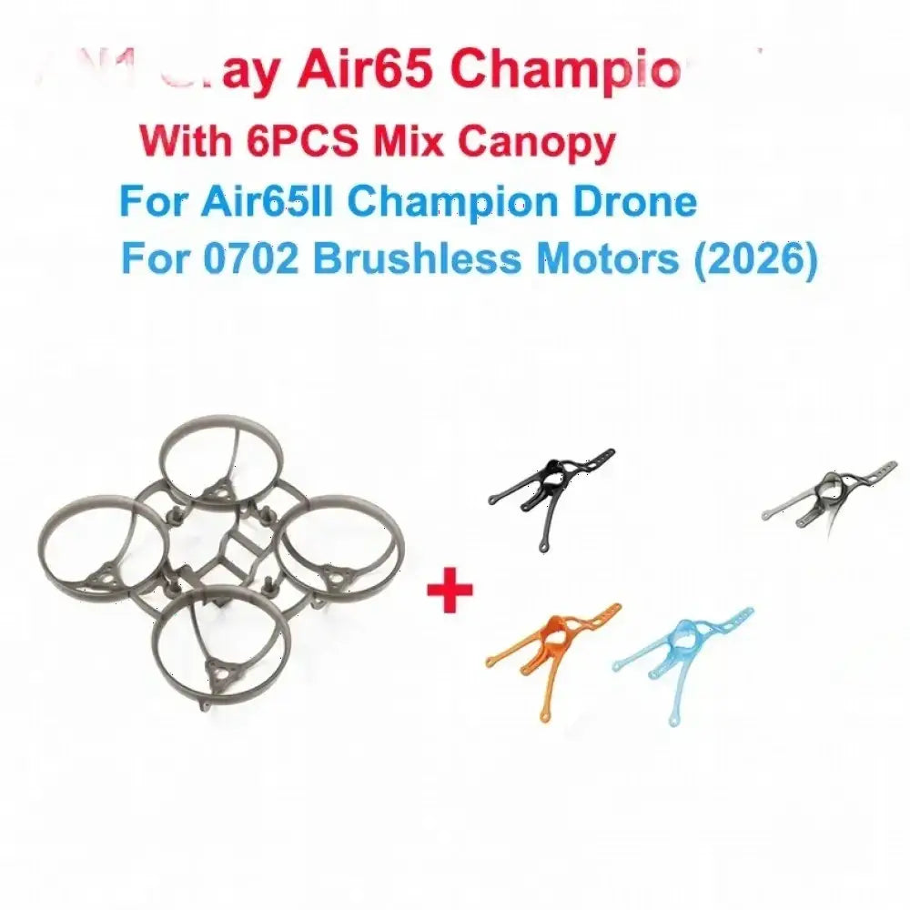BETAFPV Air65 Champion Brushless Bwhoop Frame 2.2g Ultralight 65mm avec Canopy AirII pour Drone FPV Betafpv Air 65