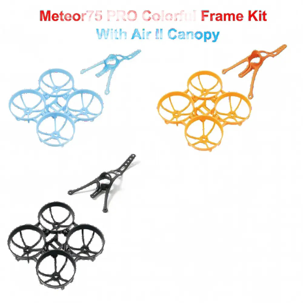 BETAFPV Meteor75 PRO KIT de cadre BWhoop sans balais en plastique 7.73g 80.8mm cadres de drone RC de course FPV pour
