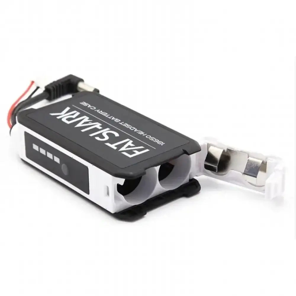 Boîtier de batterie Li-Ion Fatshark 18650 pour lunettes FatShark (sans batterie) - USB Version