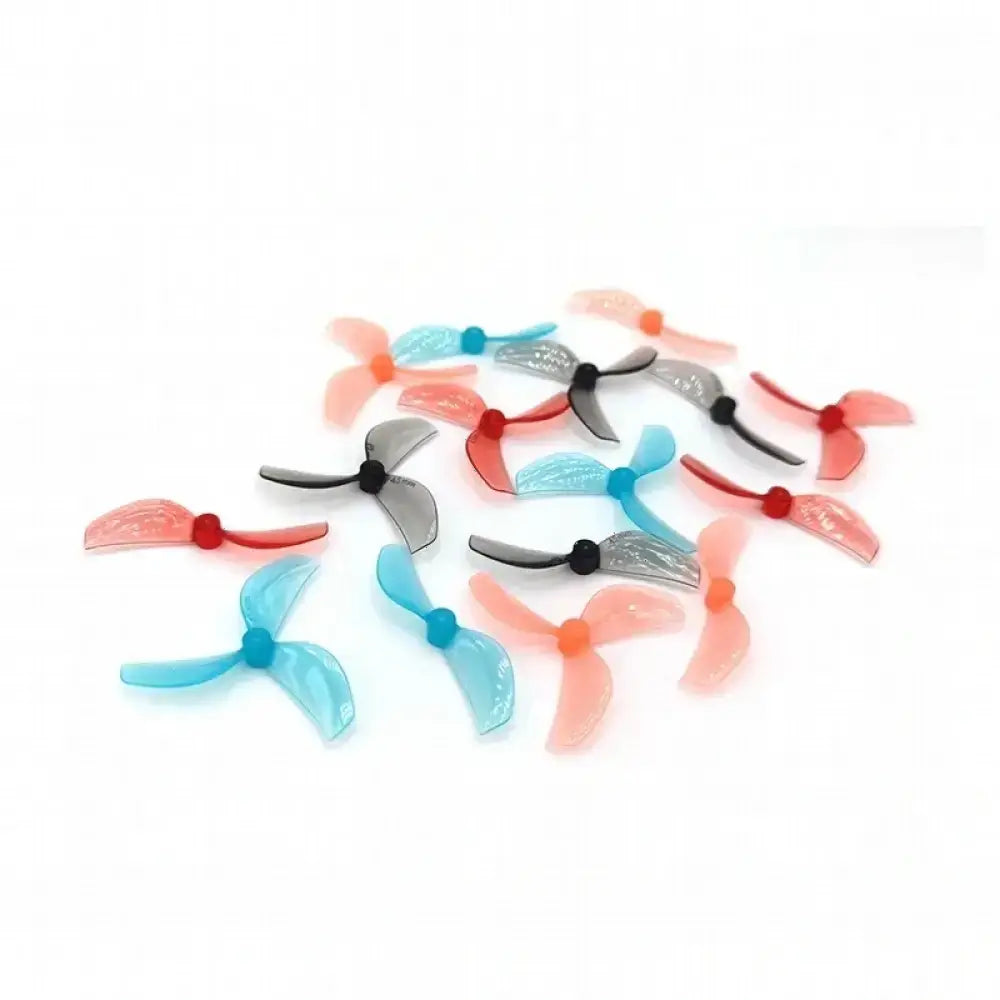 Gemfan – hélice PC 12 paires 45mm 2 lames/3 lames montage en T pour drone FPV Freestyle tinyhoop pièces à monter
