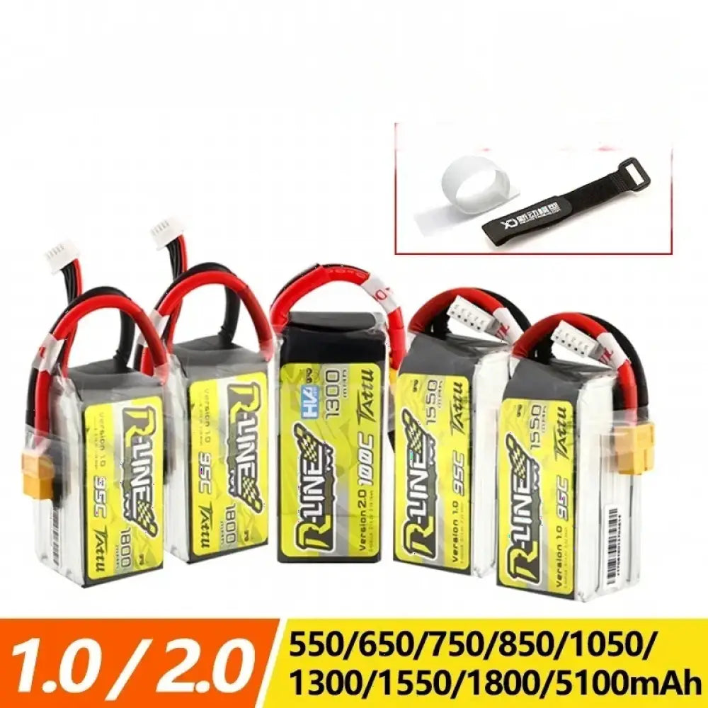 Hypothécaire aryR-Line-Batterie Rechargeable pour Course RC FPV Zan1.0 2.0 Fuchsia 95C 3S 4S 6S 550 mAh 650 mAh 750 mAh