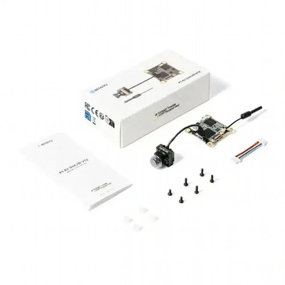 Lunettes FPV BETAFPV VR04 HD - Version HD & P1 Air Unit HD VTX pour kit drone FPV Meteor75 Pro P1 Aquila20 HD