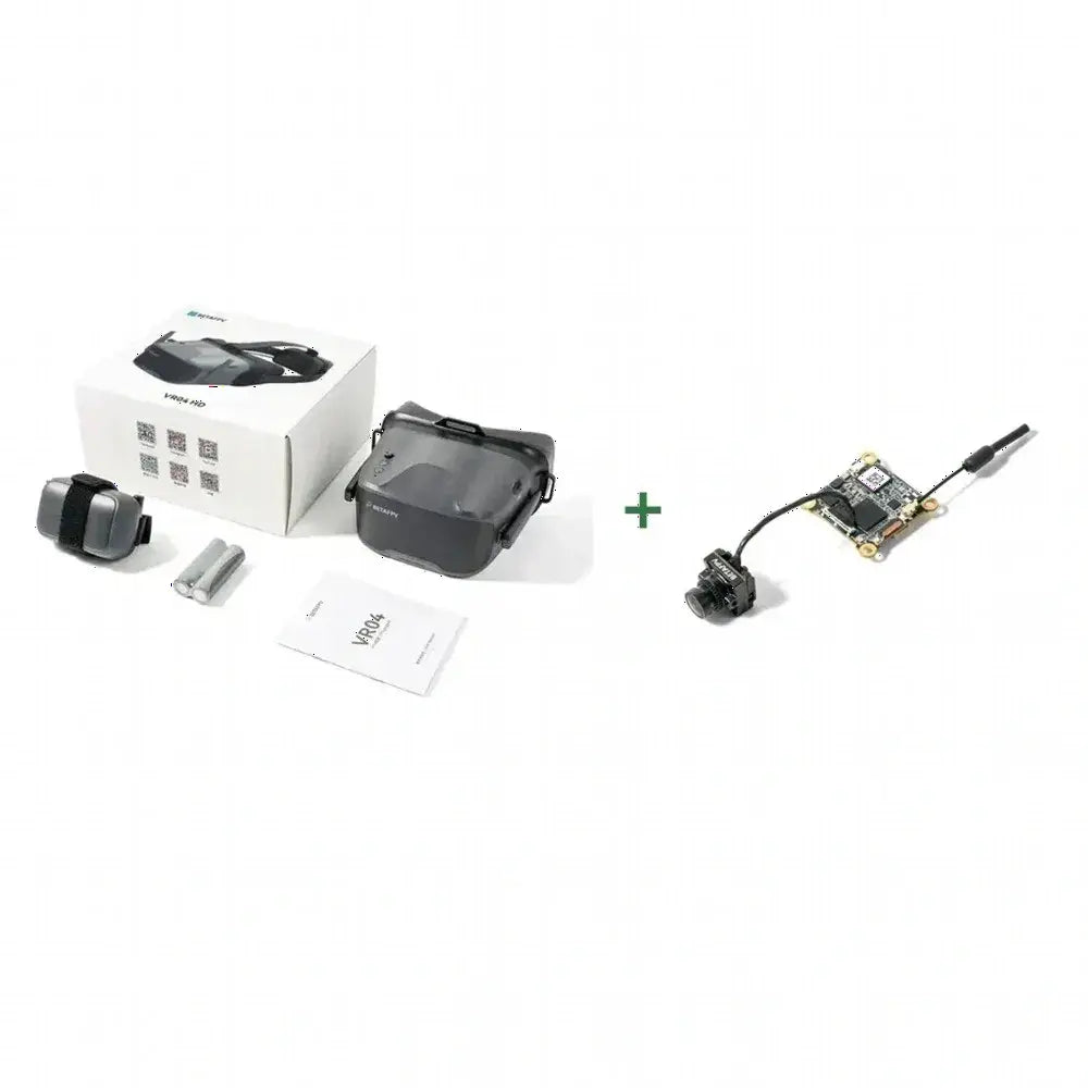 Lunettes FPV BETAFPV VR04 HD - Version HD & P1 Air Unit HD VTX pour kit drone FPV Meteor75 Pro P1 Aquila20 HD - VR04 P1
