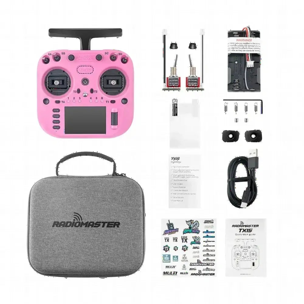 Radiomaster TX15 contrôleur Radio 16ch 3.5 pouces IPS écran tactile V5.0 Hall Gimbals contrôleur Radio ExpressLRS