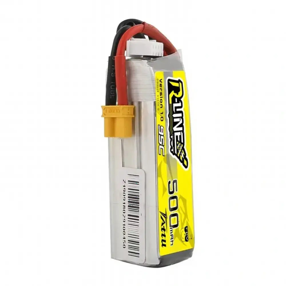 Salle de bain T TATTU R-LINE 1.0 95C 500mAh 11.1V Lipo Batterie Pour RC Hélicoptère Quadcopter FPV Racing Drone Pièces