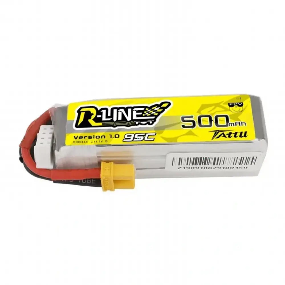 Salle de bain T TATTU R-LINE 1.0 95C 500mAh 11.1V Lipo Batterie Pour RC Hélicoptère Quadcopter FPV Racing Drone Pièces