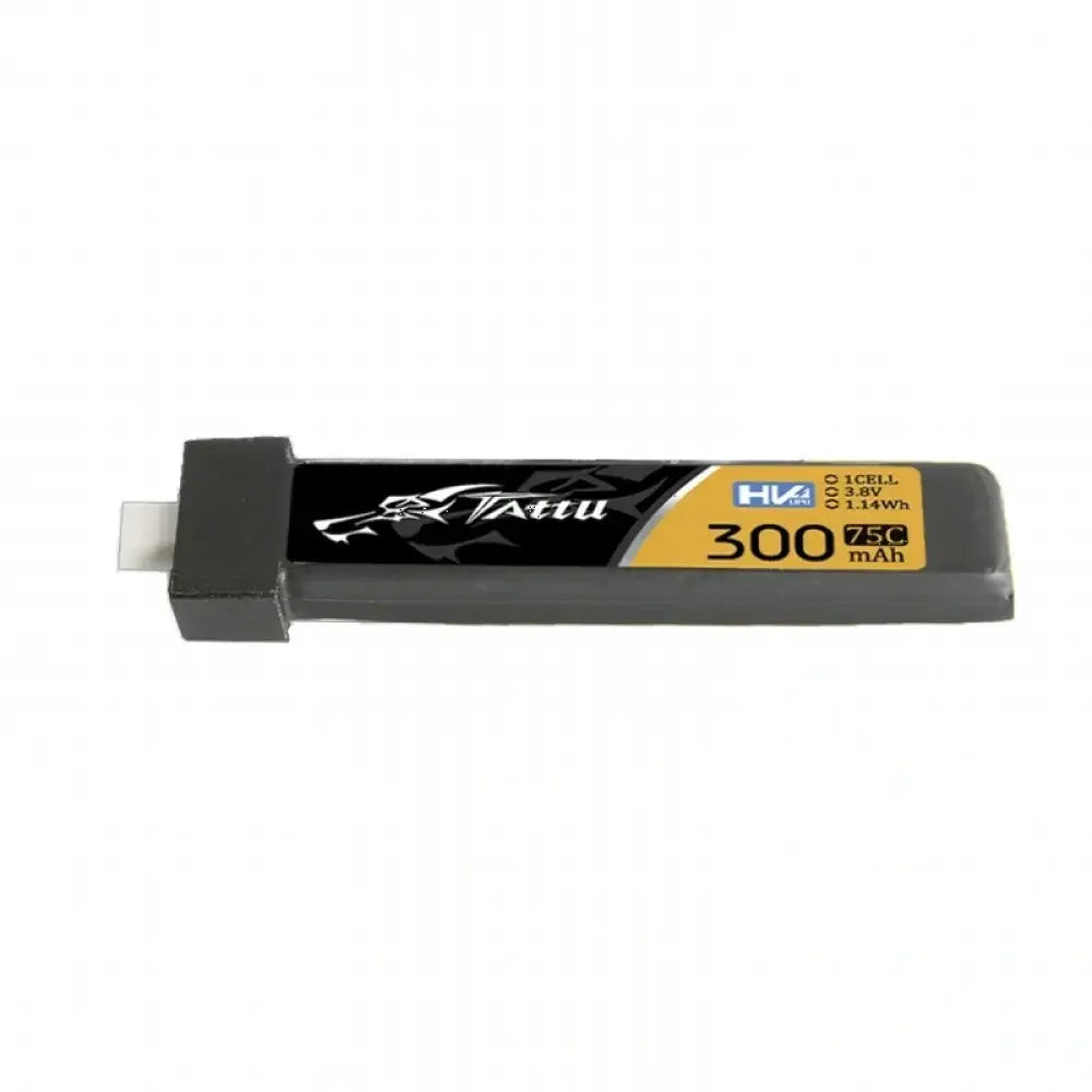 TATTU-Batterie aste pour hélicoptère RC 1S 3.8V 300mAh veFuchsia 75C quadrirotor FPV pièces de importateur de course