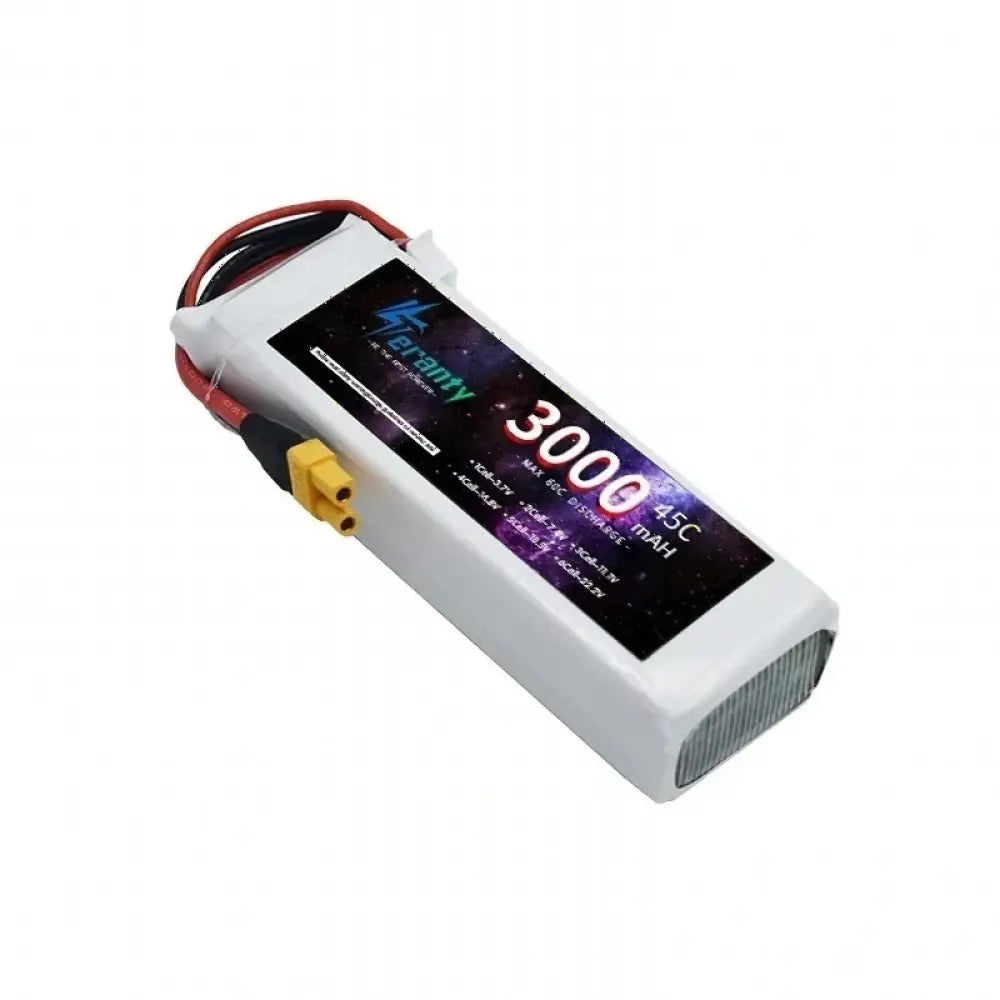 TERANTY 3S Lipo batterie 11.1V 1500/2200/2700/3000/3300/4200/5200/6000/6800/7800/8800/10400mAh pour bateau d’avion de